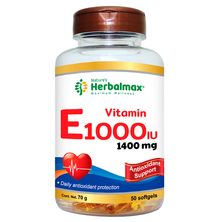 VITAMINA E 400 IU *50 CÁPSULAS HERBAL MAX