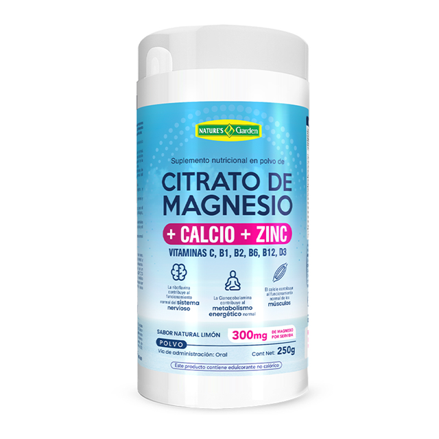 CITRATO DE MAGNESIO POLVO 300g
