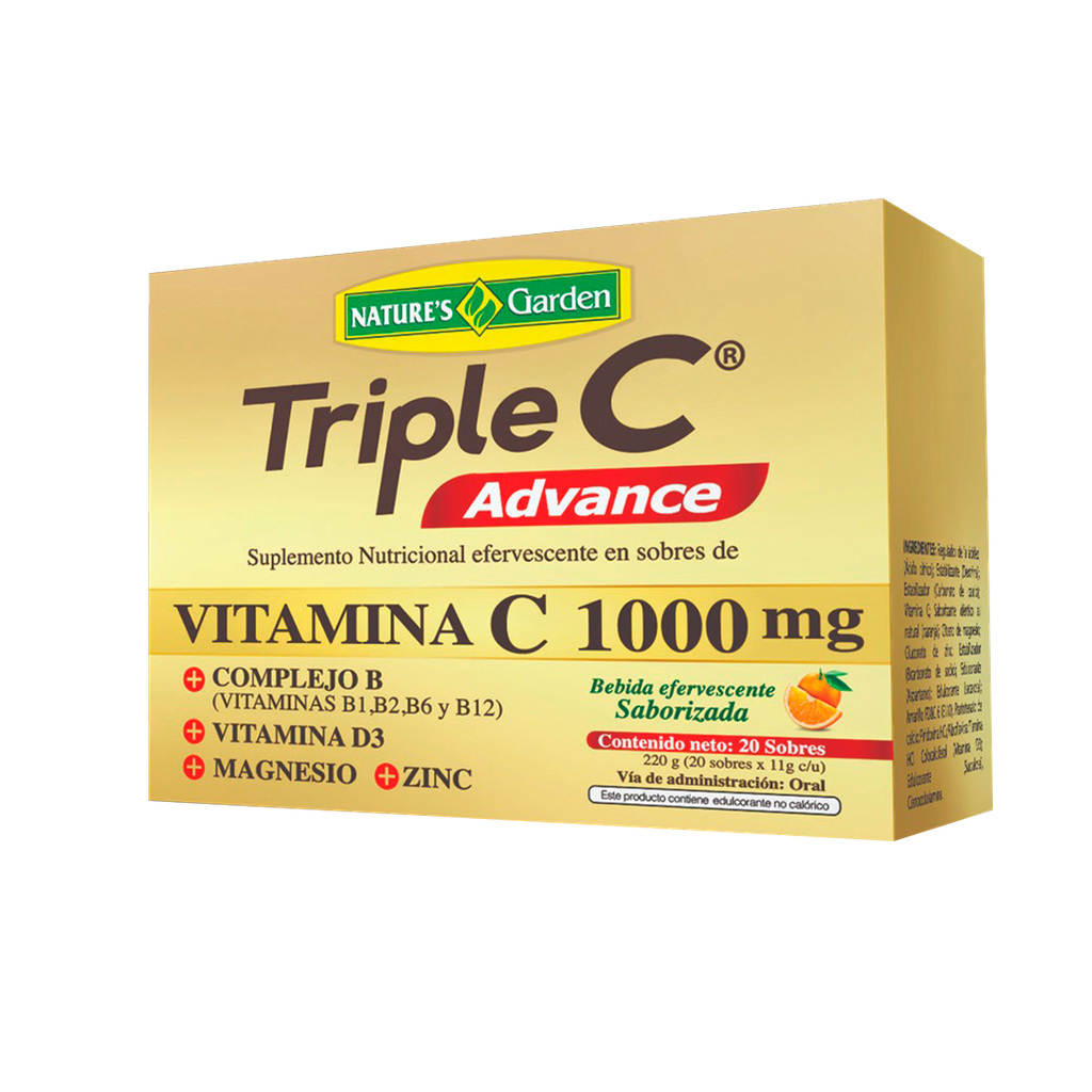 TRIPLE C ADVANCE 1000mg 20 SOBRES