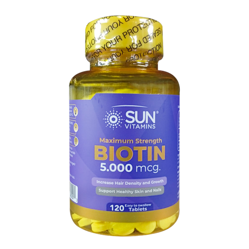BIOTIN 5000MCG X120