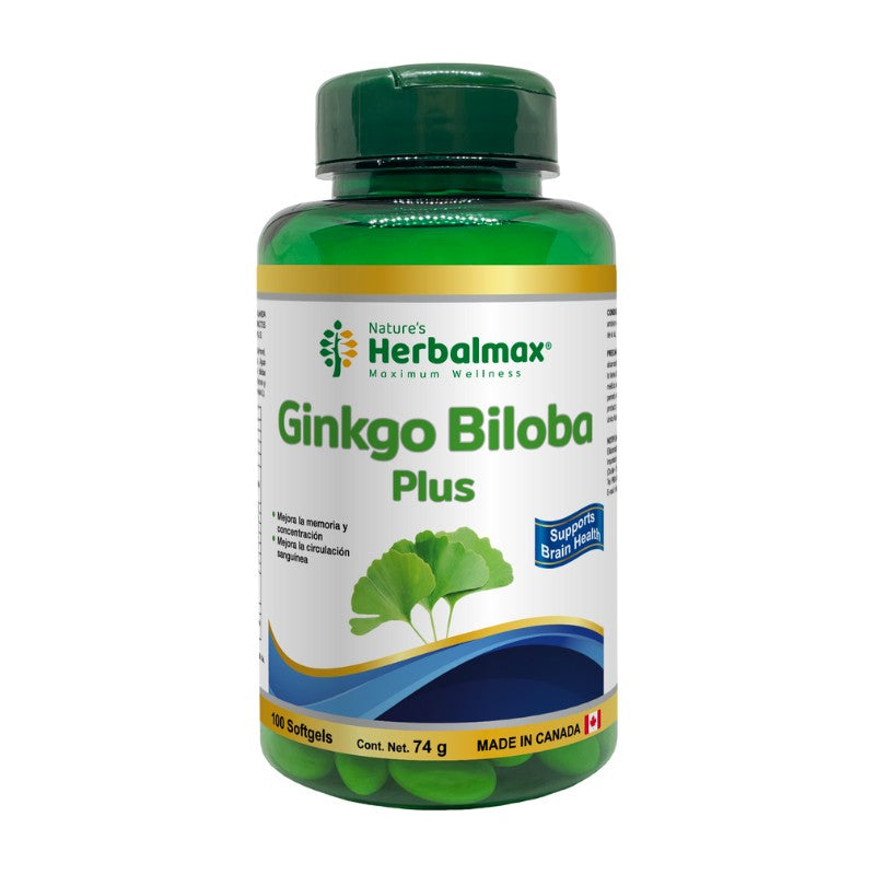 GINKGO BILOBA PLUS *100 SOFTGELS