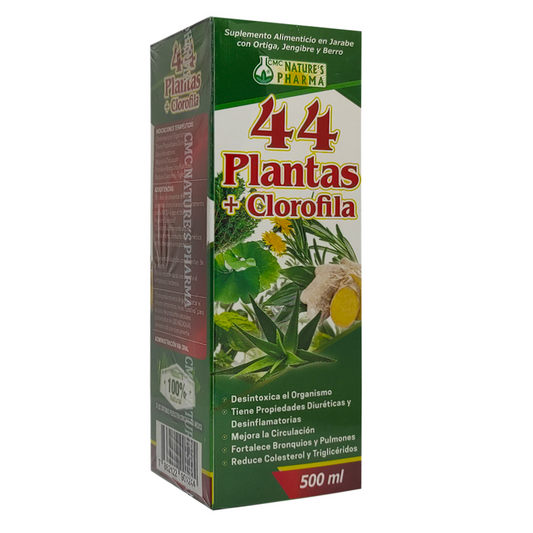 44 PLANTAS JARABE 500ml