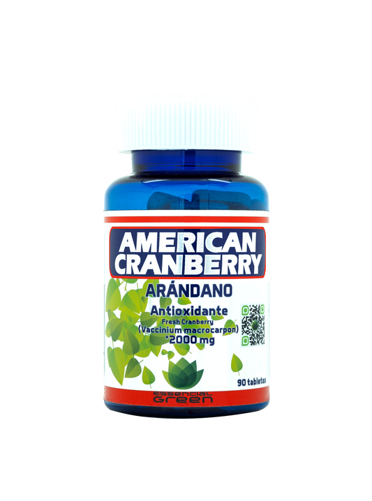 AMERICAN CRANBERRY (ARÁNDANO) *90 TABLETAS