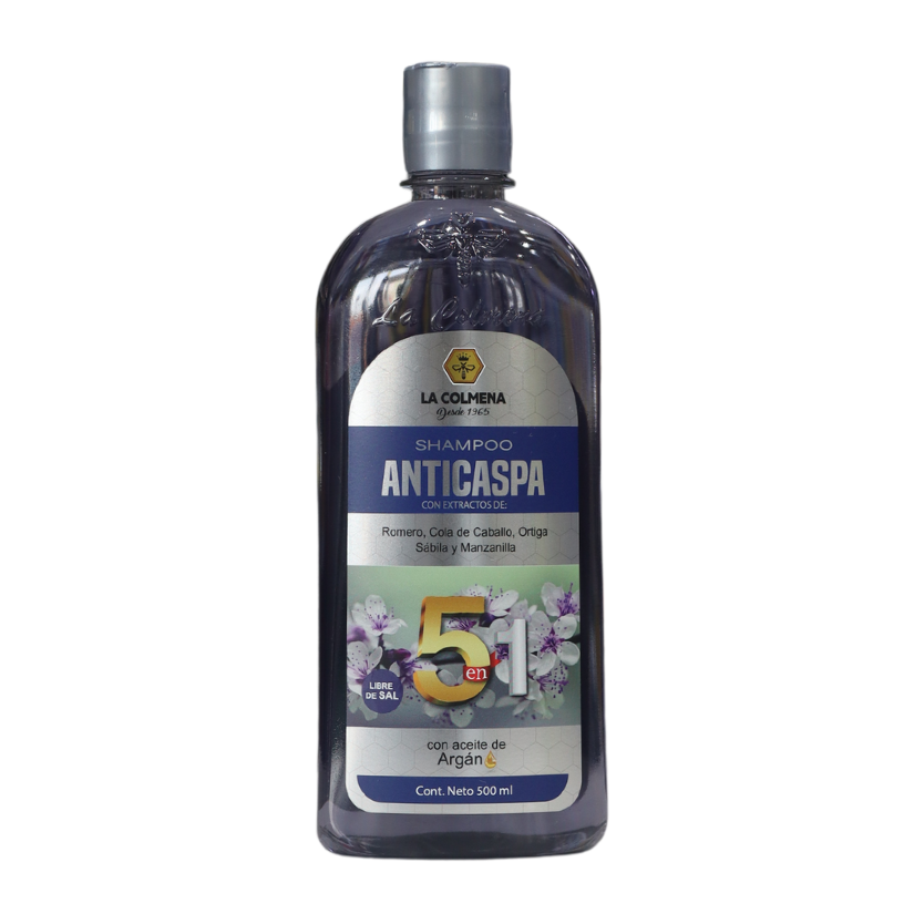 SHAMPOO 5 EN 1 (ANTICASPA) 500ml