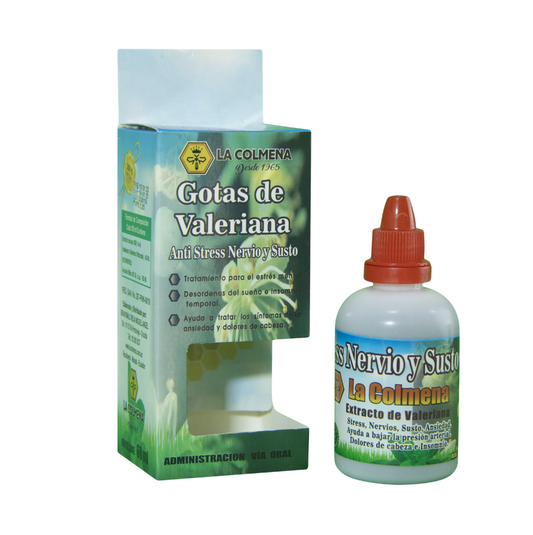 ANTI STRESS NERVIO Y SUSTO VALERIANA GOTERO 60ml