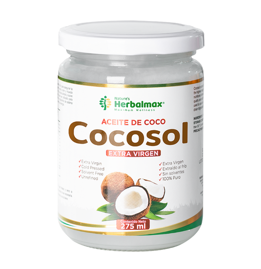 ACEITE DE COCO EXTRA VIRGEN COCOSOL 275ml