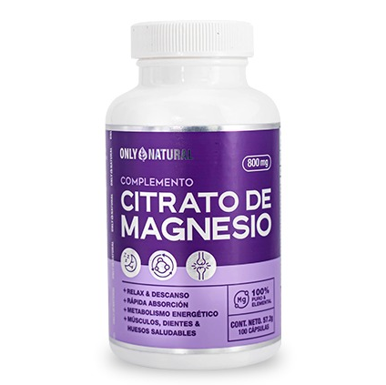 CITRATO DE MAGNESIO *100 CÁPSULAS