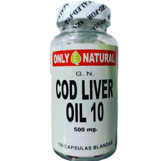 COD LIVER OIL 10 *100 CÁPSULAS