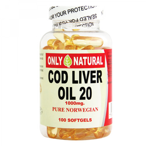 COD LIVER OIL 20 *100 CÁPSULAS