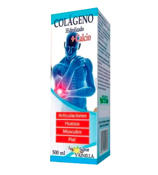 COLAGENO HIDROLIZADO + CALCIO JARABE 500ml