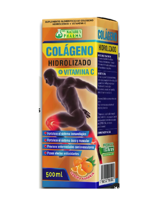 COLAGENO HIDROLIZADO + VITAMINA C JARABE 500ml