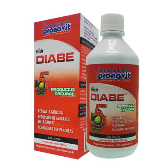 DIABE 5 JARABE 450ml