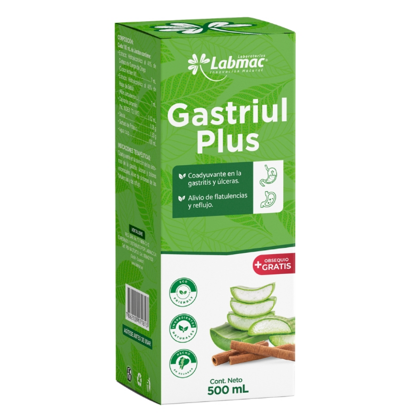 GASTRIUL PLUS JARABE 500ml