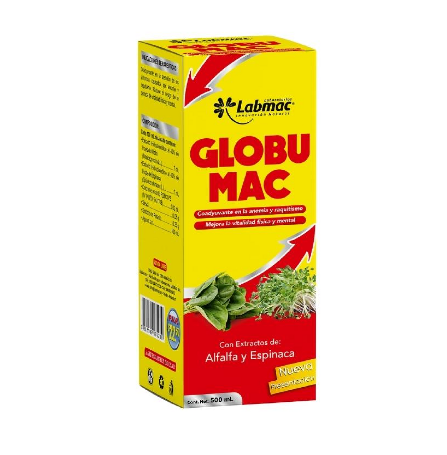 GLOBUMAC JARABE 500ml