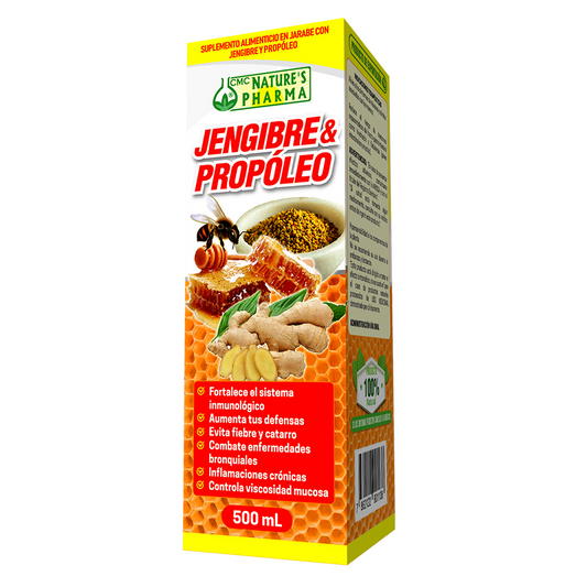 JENGIBRE Y PROPÓLEO JARABE 500ml