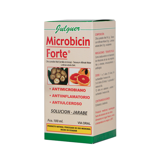 MICROBICIN FORTE JARABE 120ml