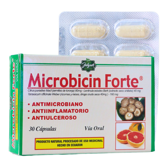 MICROBICIN FORTE *30 CÁPSULAS