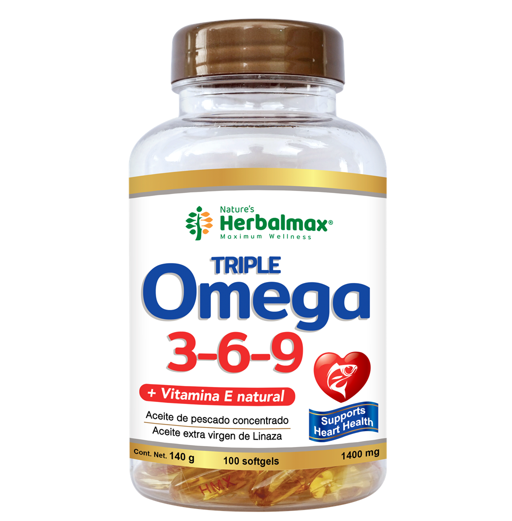 TRIPLE OMEGA 3-6-9 1400mg * 100 CÁPSULAS