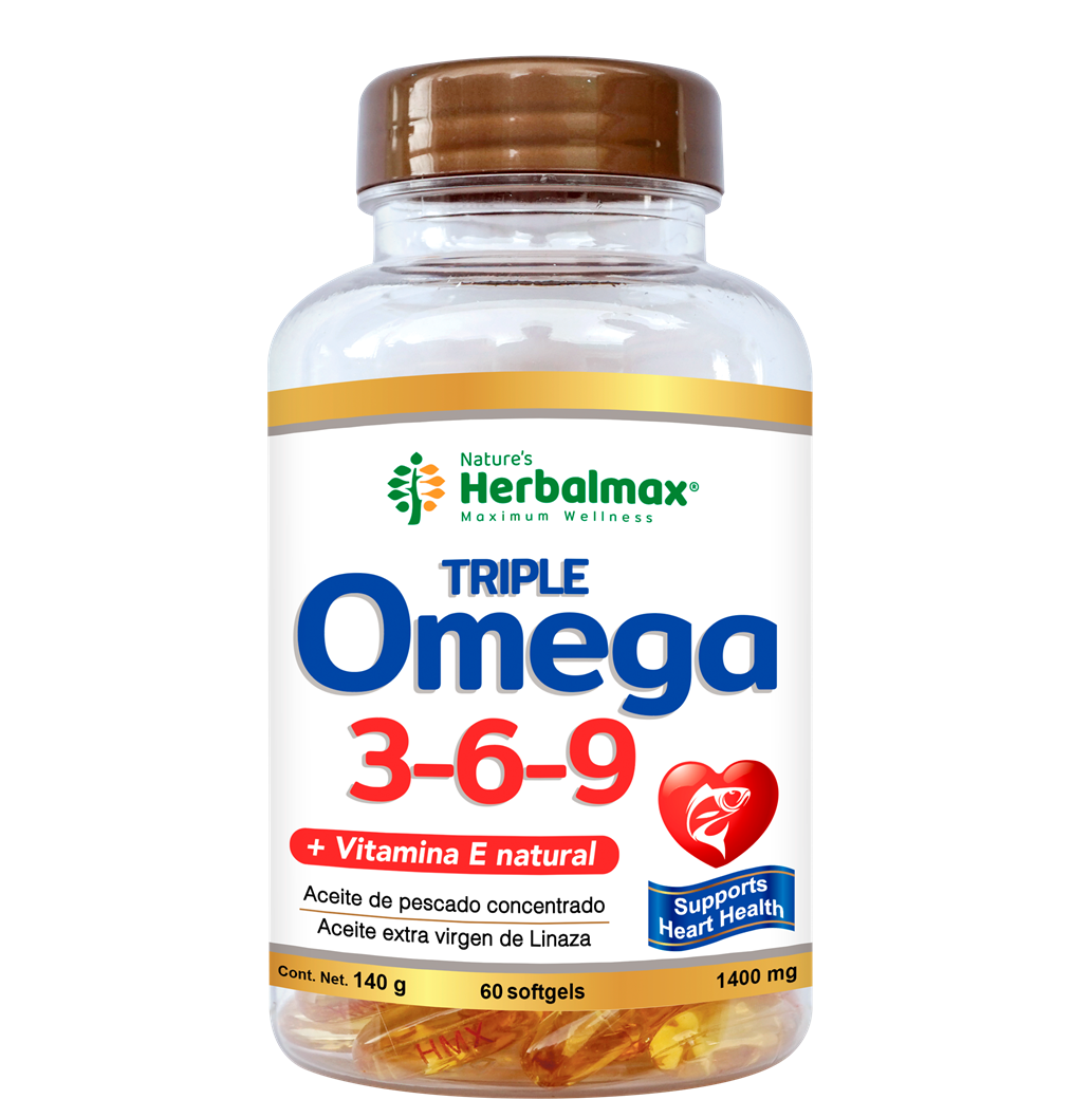 TRIPLE OMEGA 3-6-9 1400mg * 60 CÁPSULAS