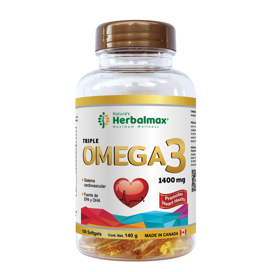 OMEGA 3 1400mg *100 CÁPSULAS