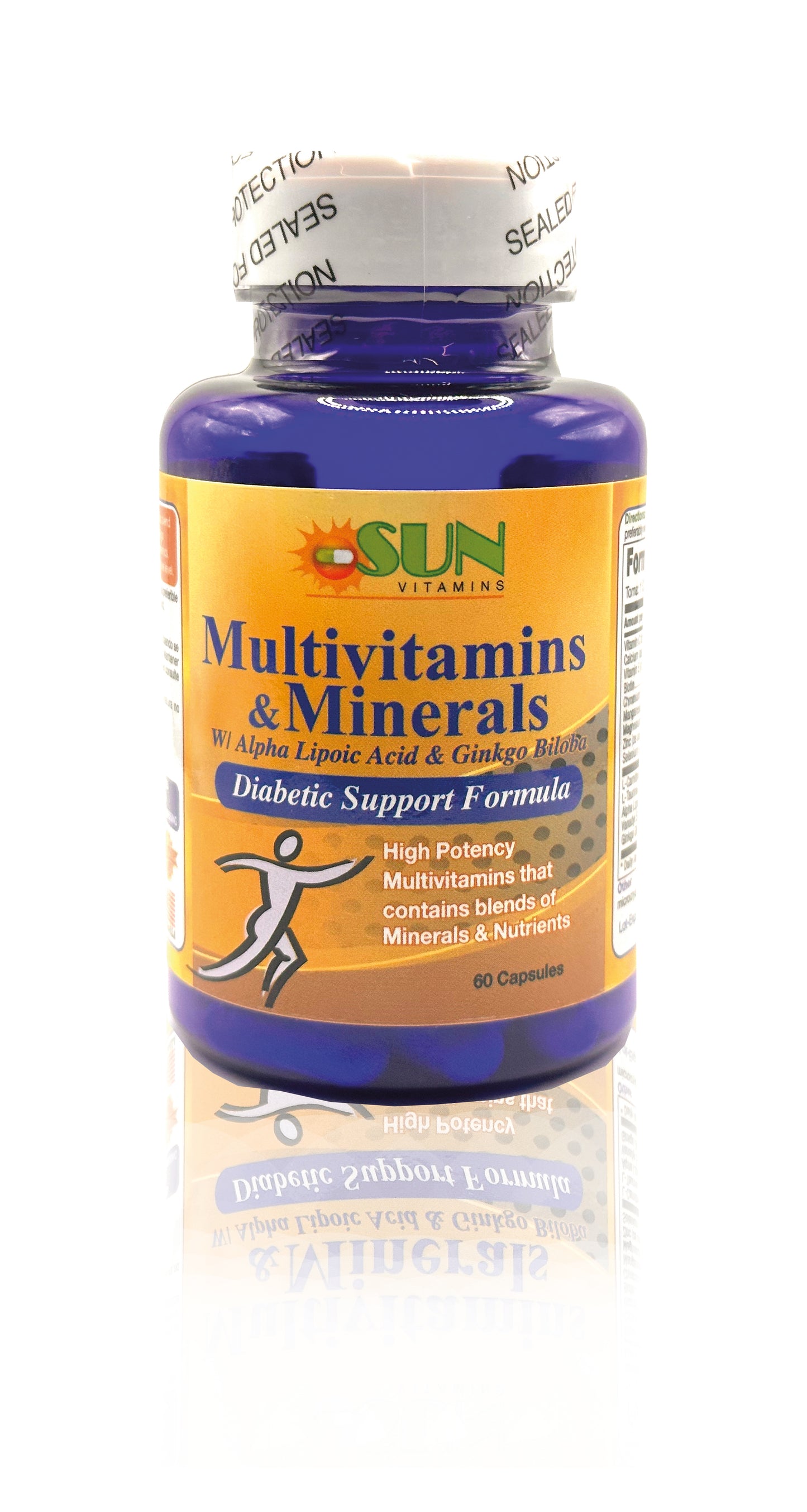 MULTIVITAMINAS Y MINERALES DIABETIC FORMULA X60