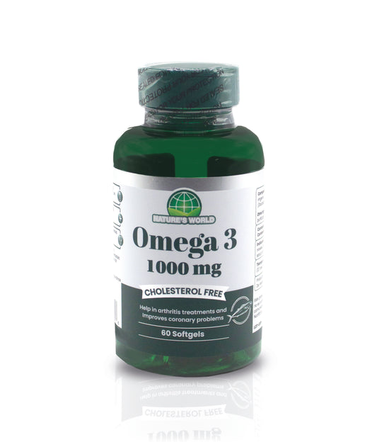 OMEGA 3 1000MG X60