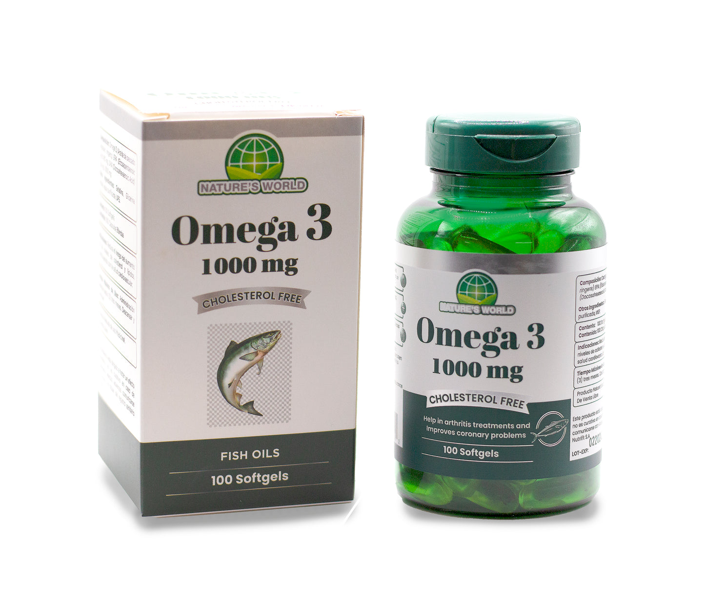 OMEGA 3 1000MG X100