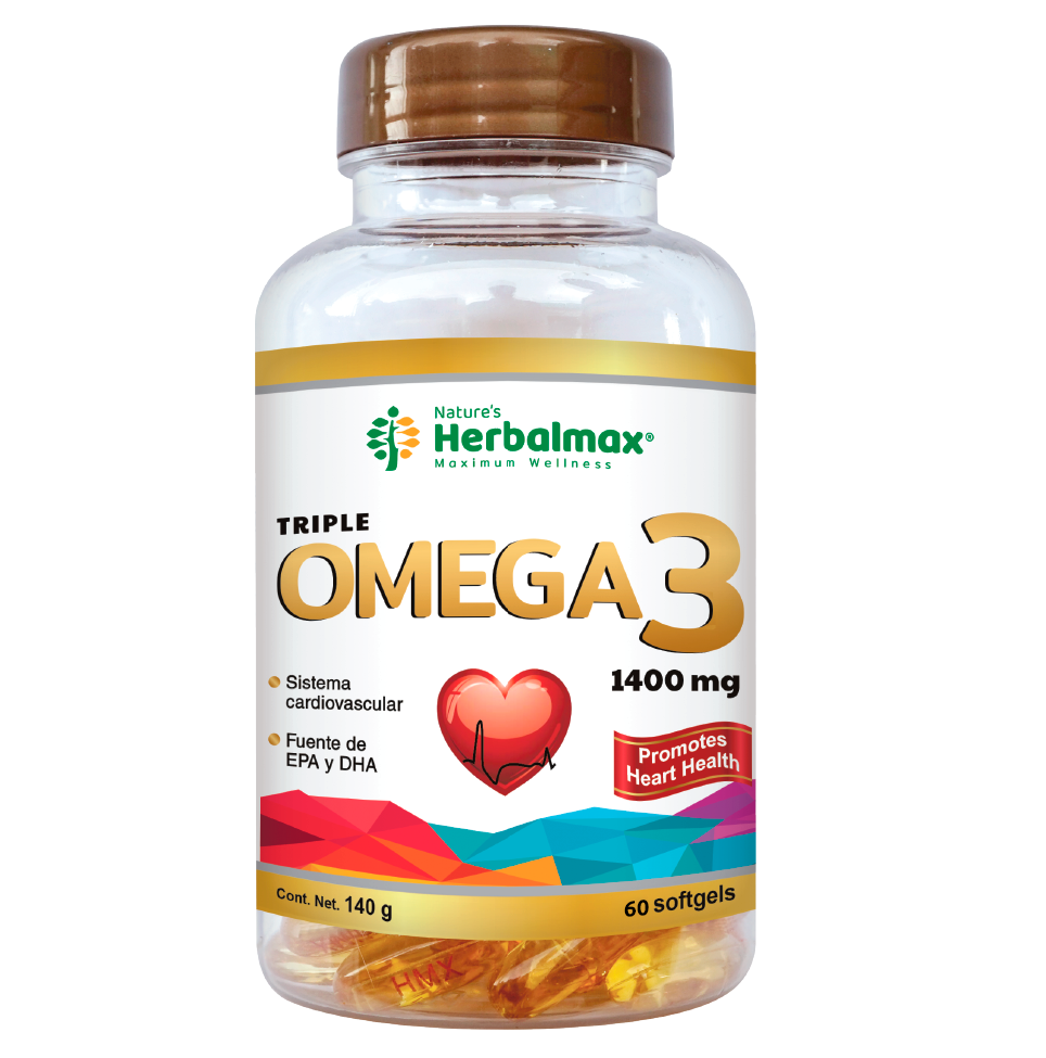 OMEGA 3 1400mg * 60 CÁPSULAS