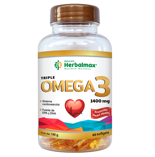 OMEGA 3 1400mg * 60 CÁPSULAS