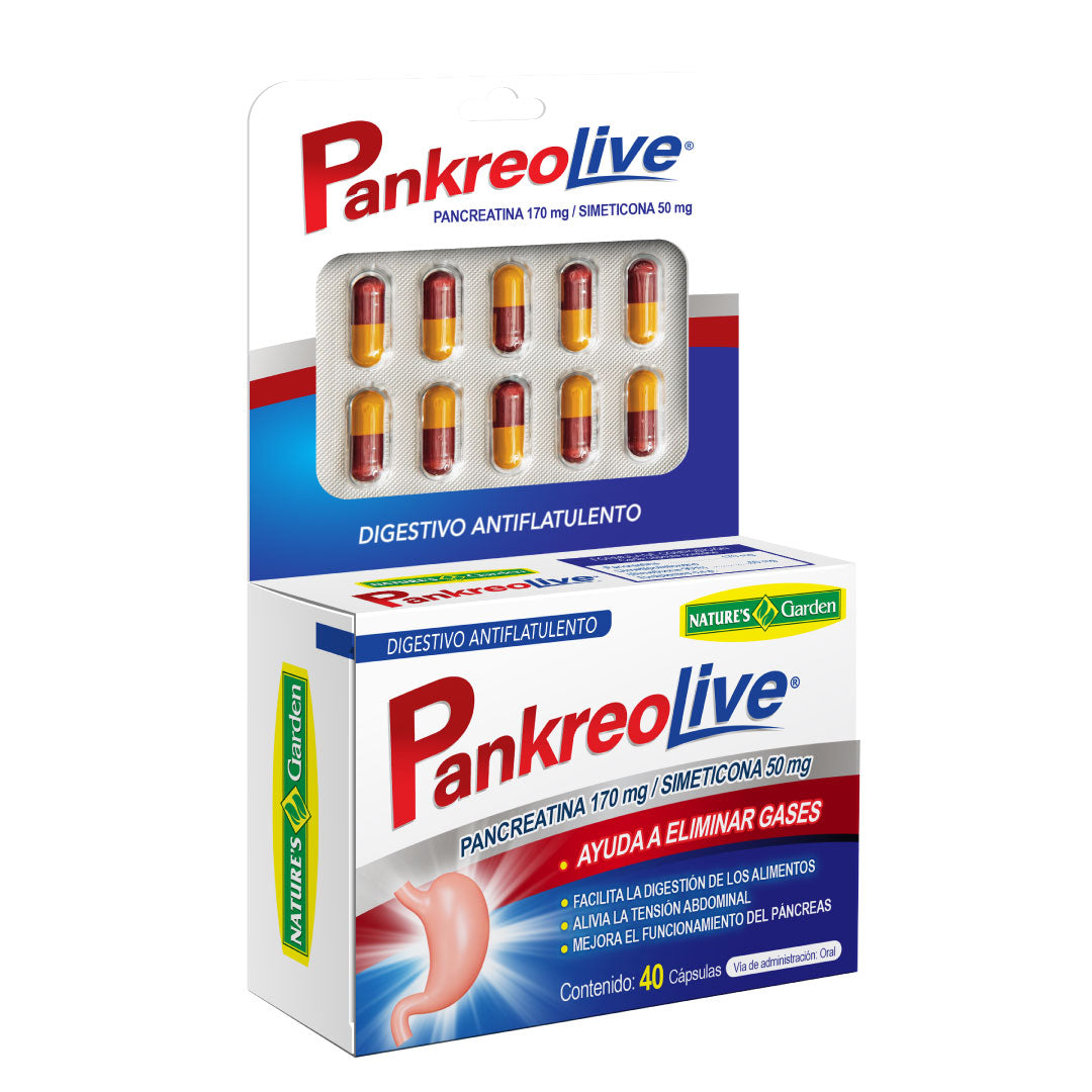 PANKREOLIVE *40 CÁPSULAS