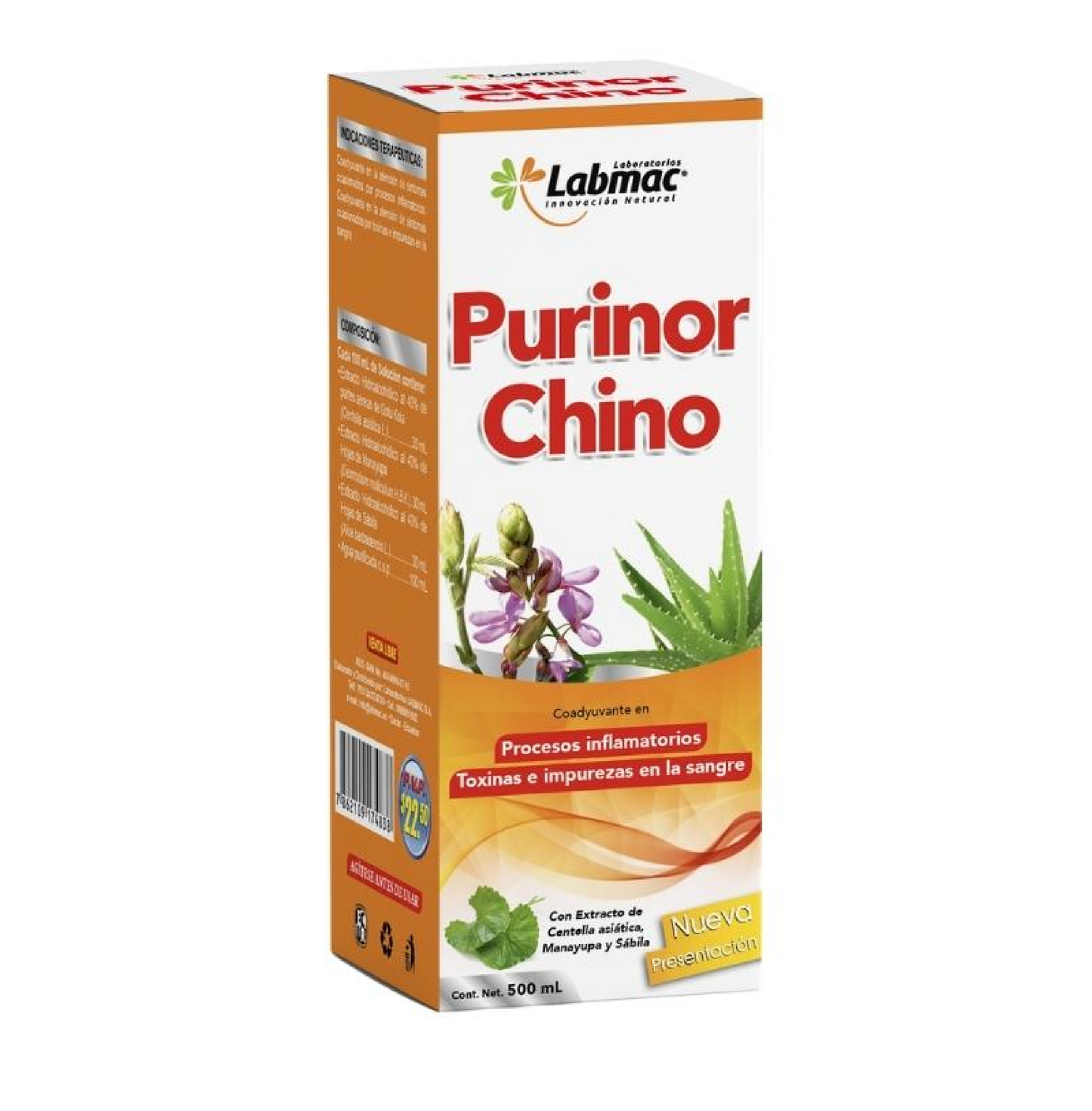 PURINOR CHINO JARABE 500ml