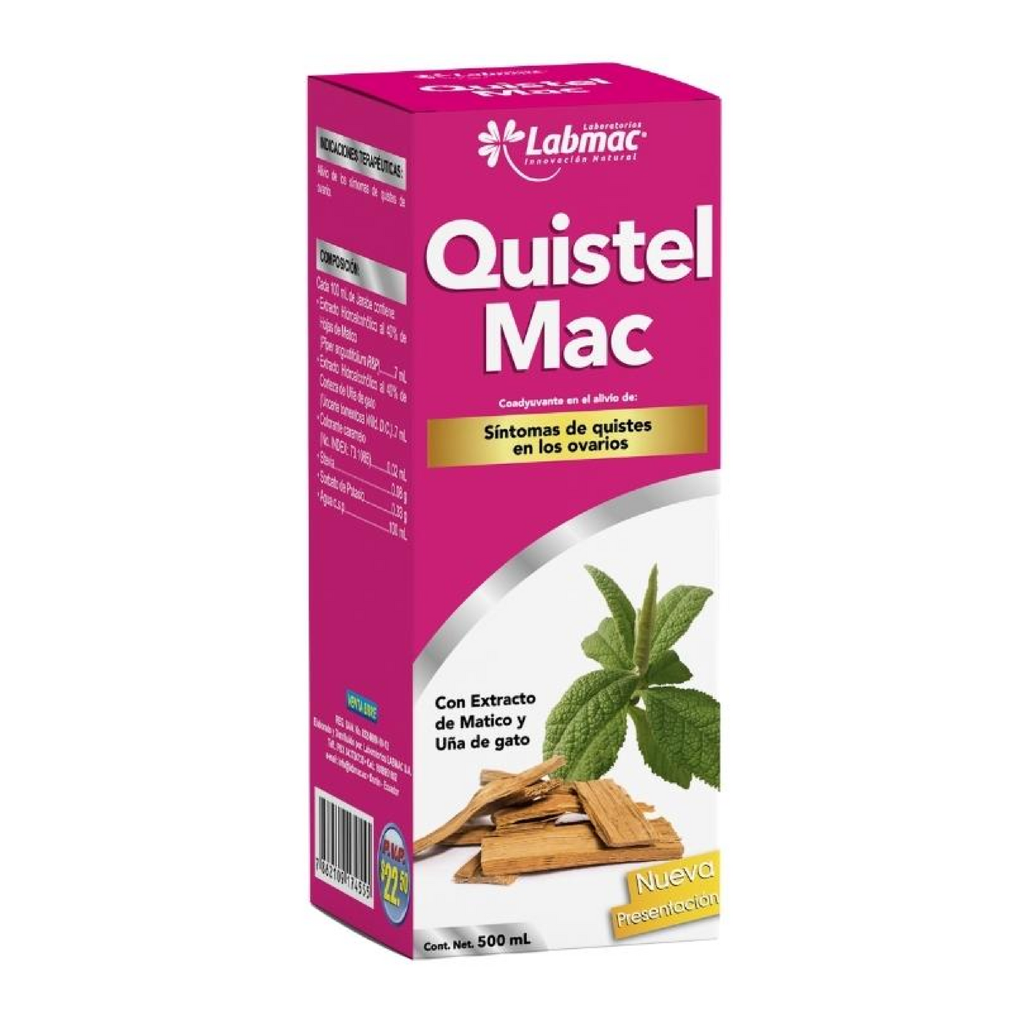 QUISTEL-MAC JARABE 500ml