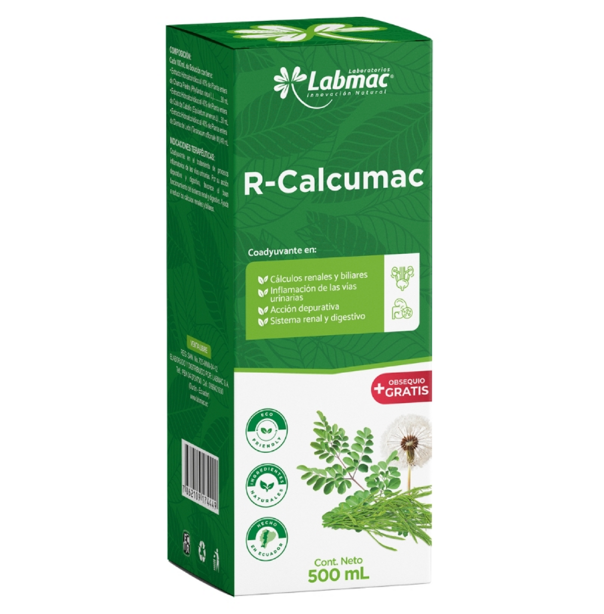 Promixol R Jarabe R-CALCUMAC JARABE 500ml – El Paraíso Vegetal