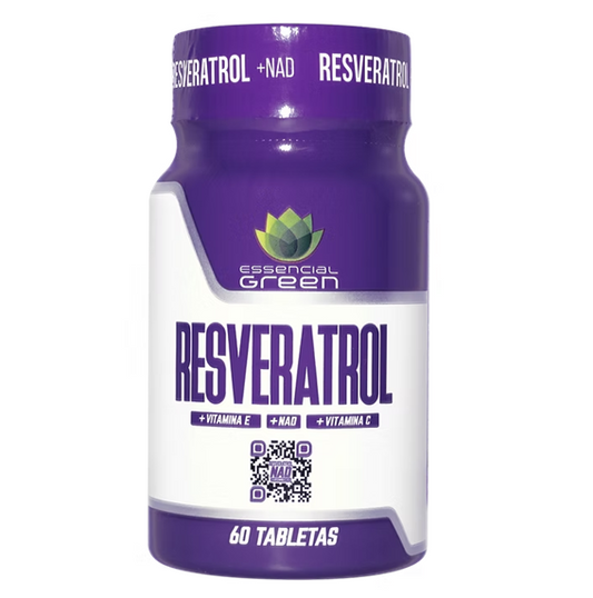 RESVERATROL 500mg + NAD + VITAMINA E * 60 TABLETAS