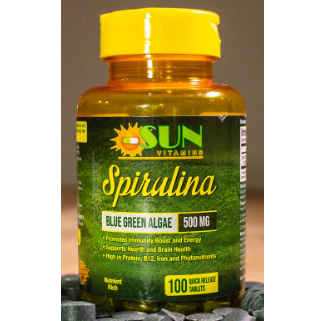 SPIRULINA 500mg *100 TABLETAS