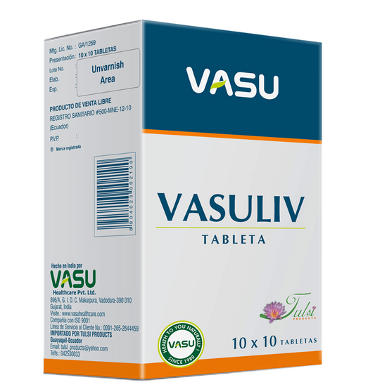 VASULIV *100 TABLETAS