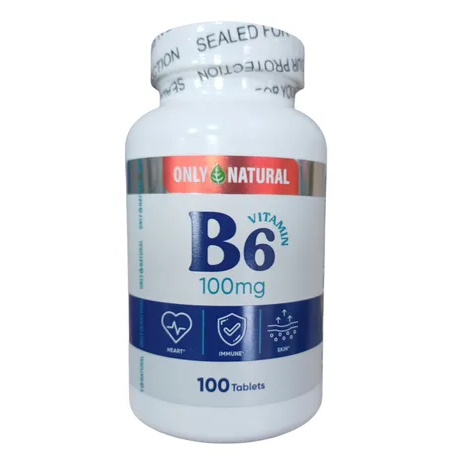 VITAMINA B6 *100 CÁPSULAS ONLY NATURAL