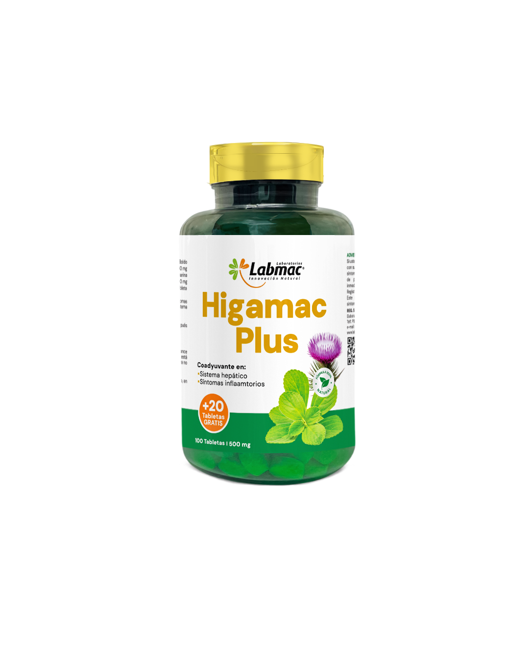 HIGAMAC PLUS *120 TABLETAS