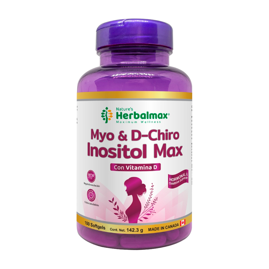 MYO & D-CHIRO INOSITOL MAX *100 SOFTGELS
