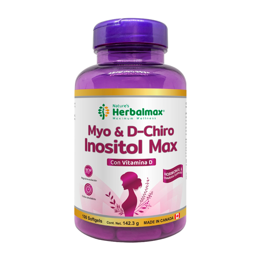 MYO & D-CHIRO INOSITOL MAX *100 SOFTGELS