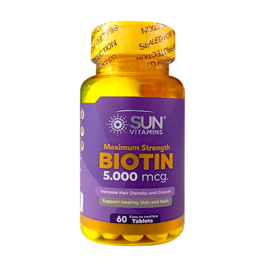 BIOTIN 5000MCG X60