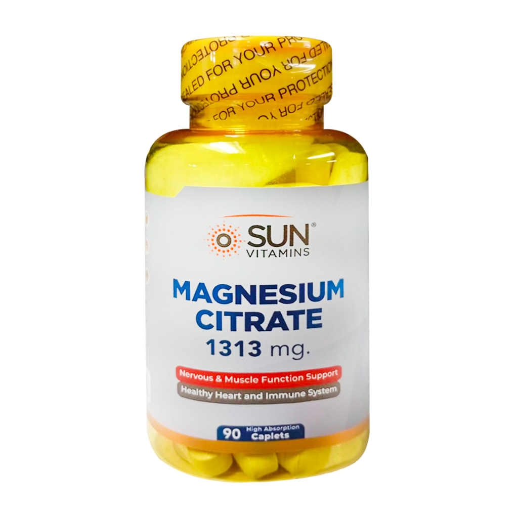 MAGNESIUM CITRATE 1313MG* 90 TABLETAS