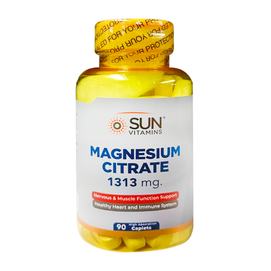 MAGNESIUM CITRATE 1313MG* 90 TABLETAS