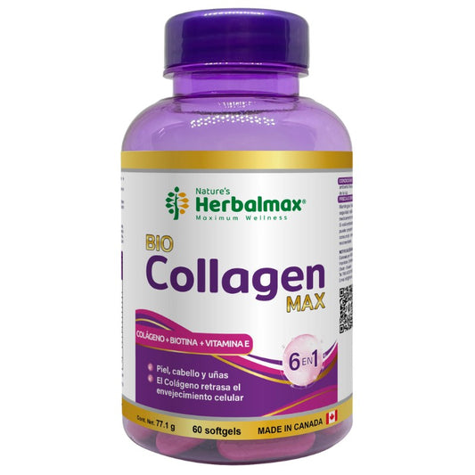 BIO COLLAGEN MAX 6 EN 1 *60 SOFTGELS